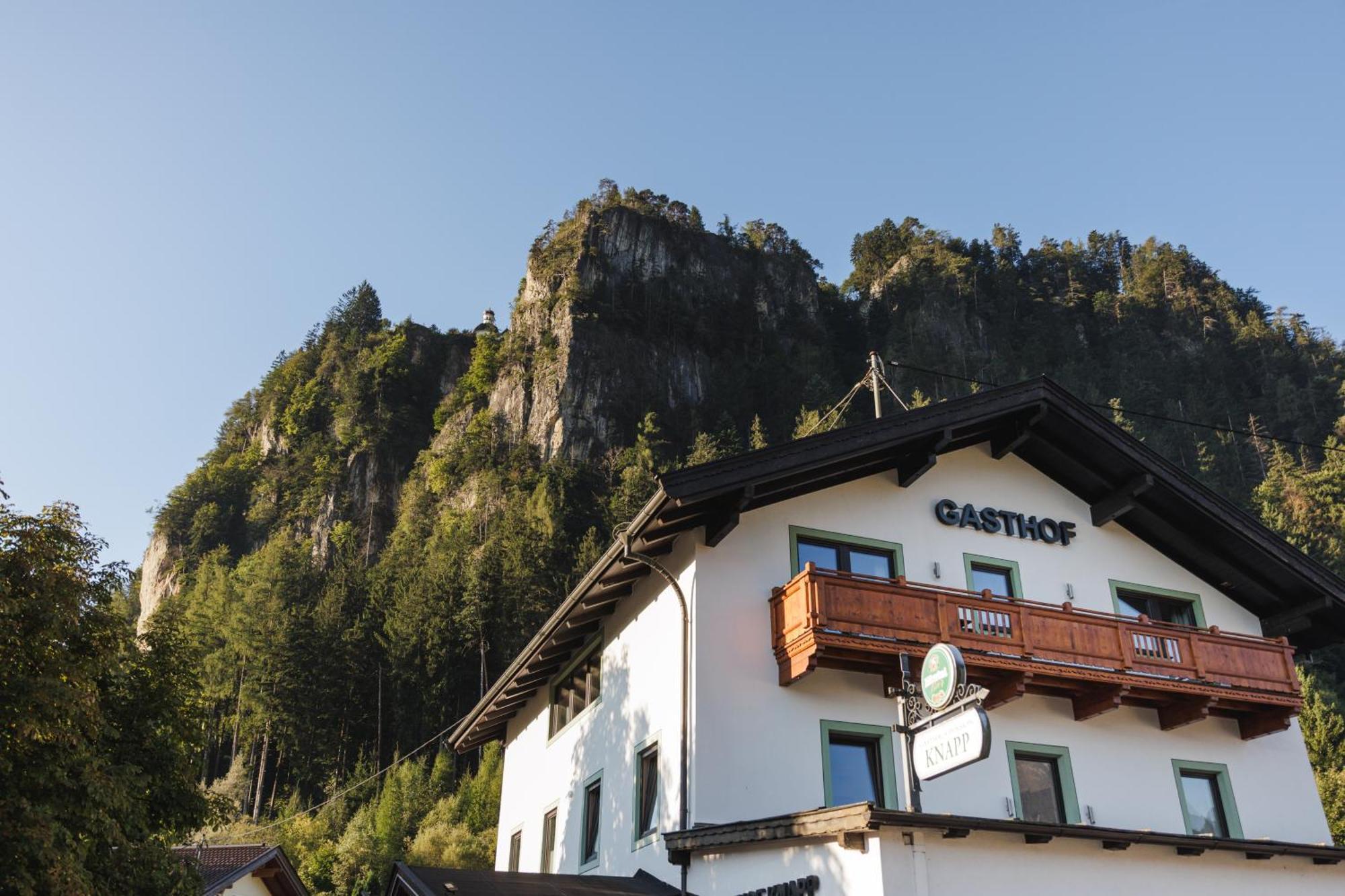 Gasthof Pension Knapp Strass im Zillertal Exterior foto